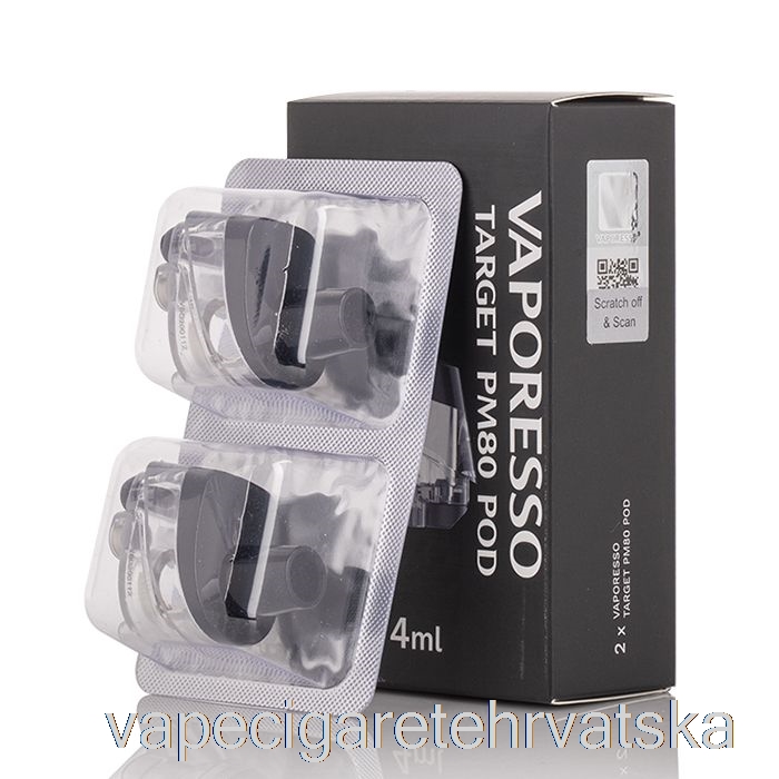 Vape Hrvatska Vaporesso Target Pm80 Replacement Pods 4ml Refillable Pm80 Pods (2-pack)